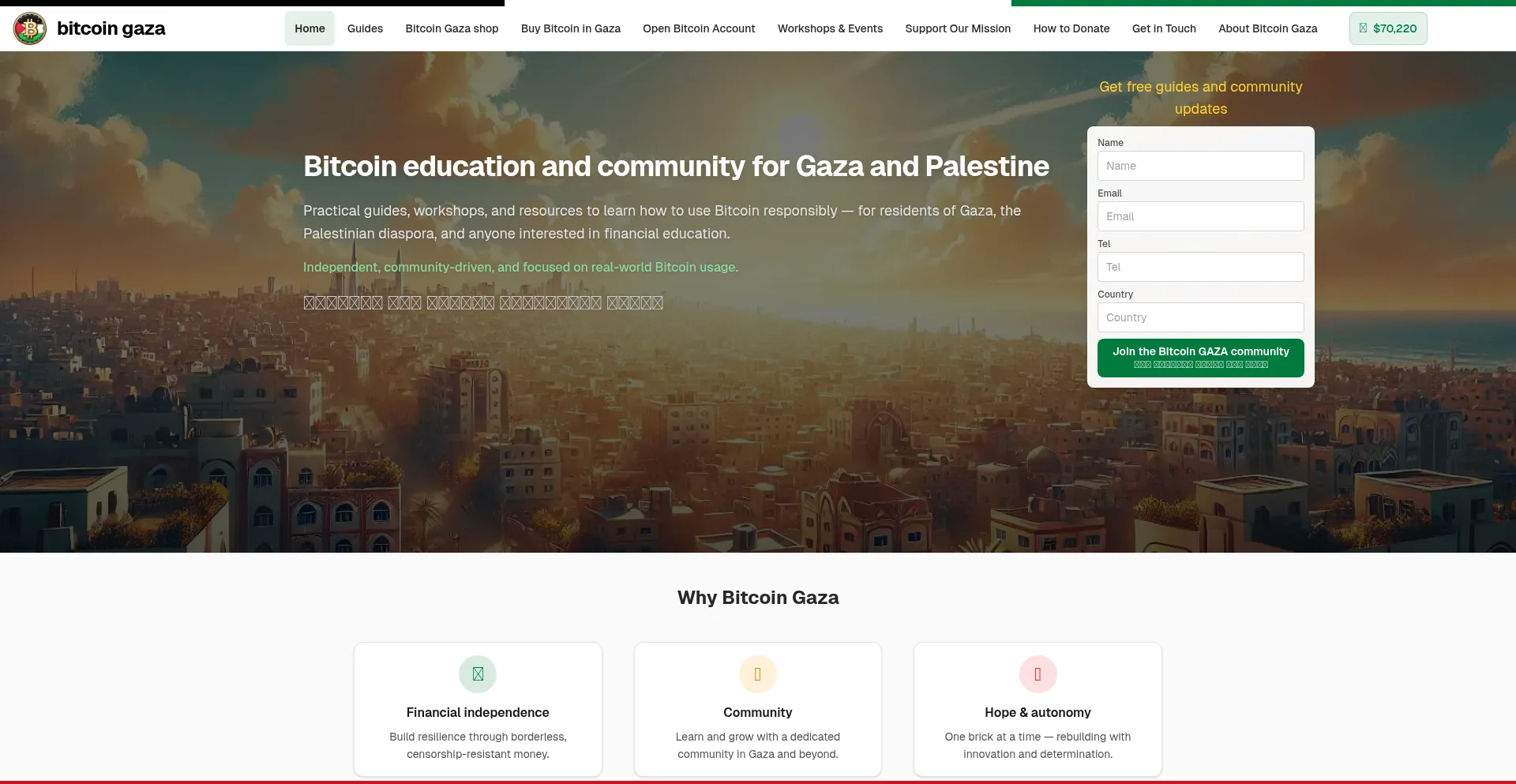 Bitcoingaza.com