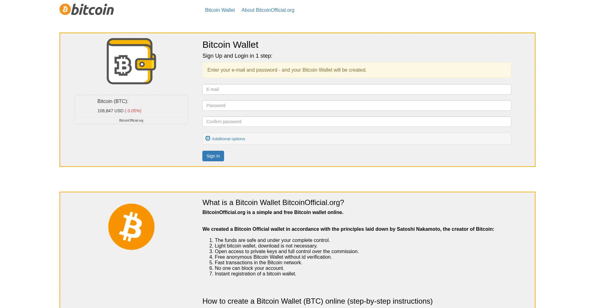 Bitcoinofficial.org