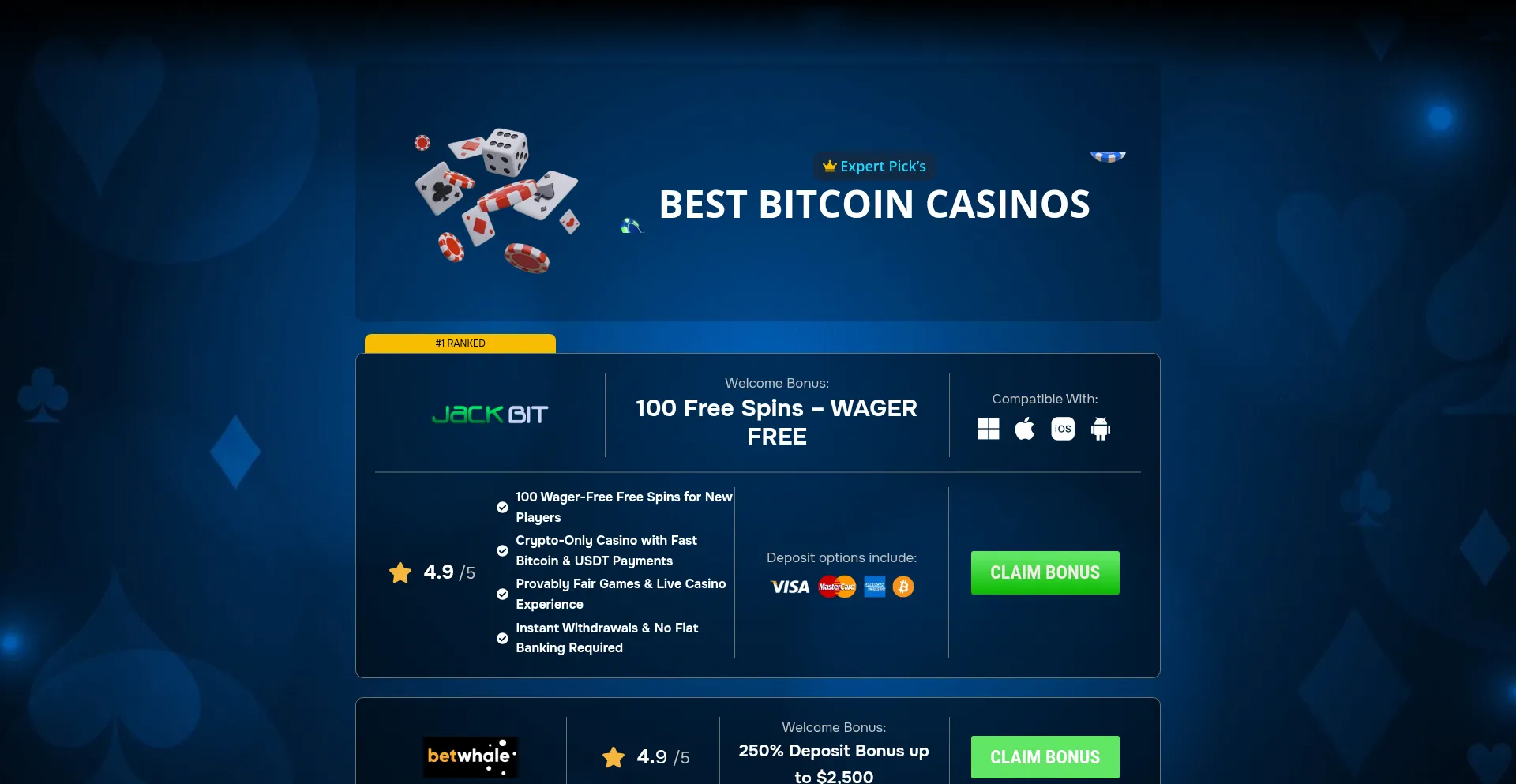 Bitcoinscasinos.org