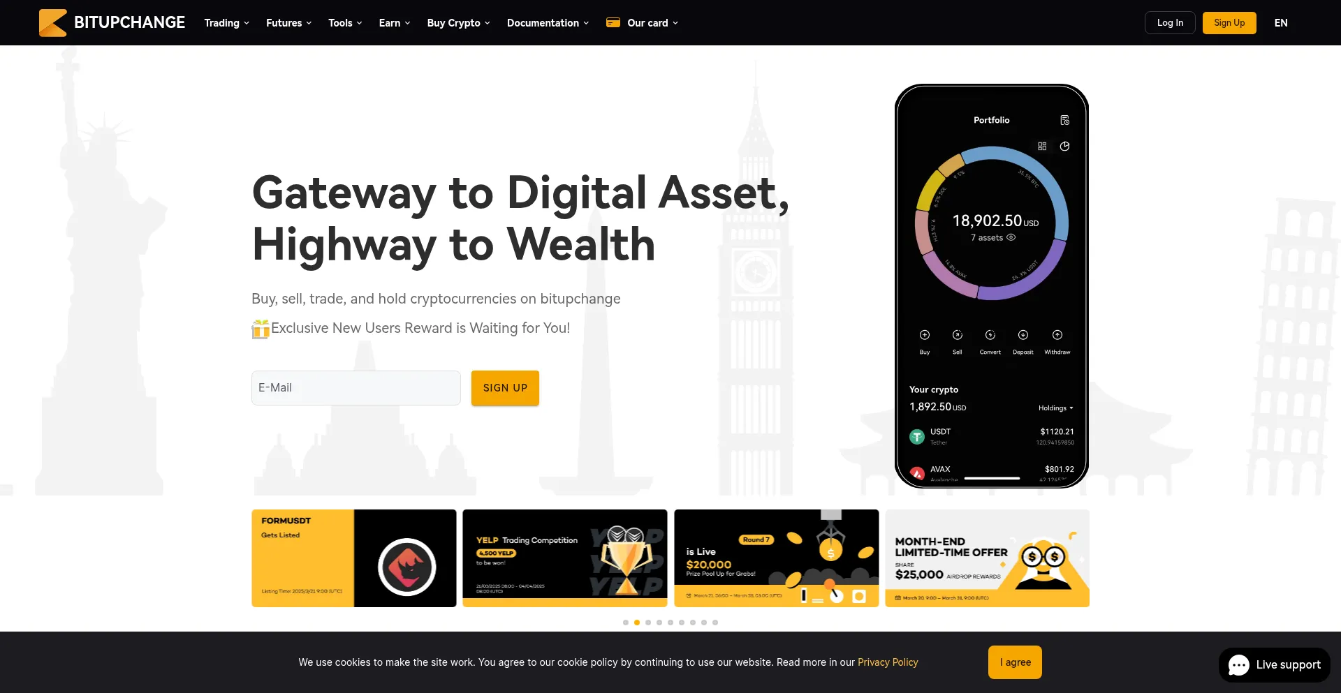 Bitupchange.io