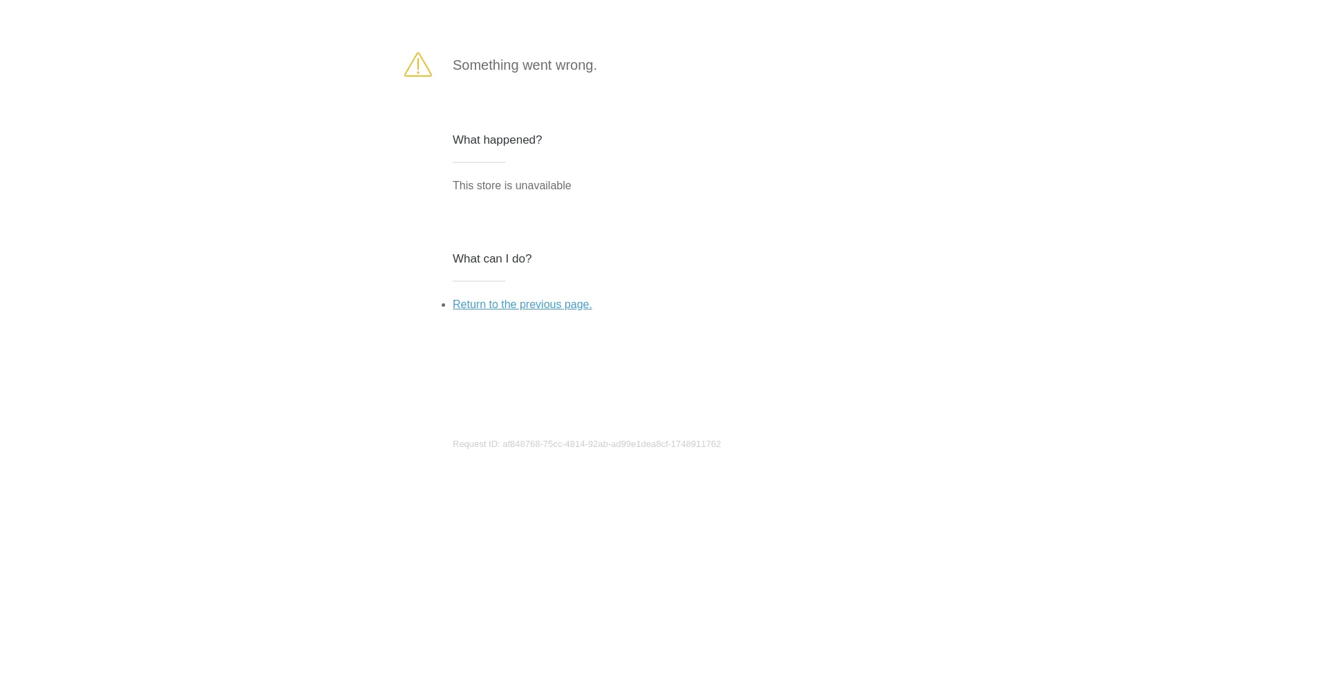 Website screenshot of Blackboltandwhiteflare.shop
