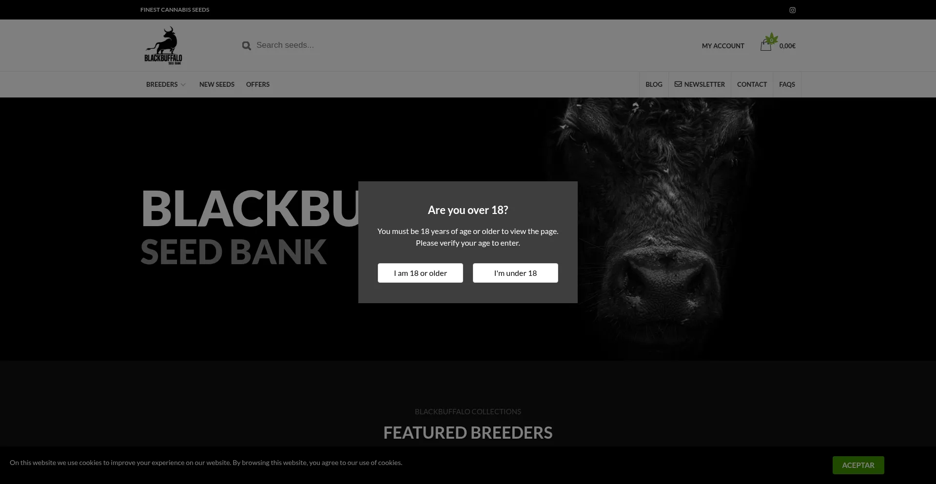 Blackbuffaloseedbank.com