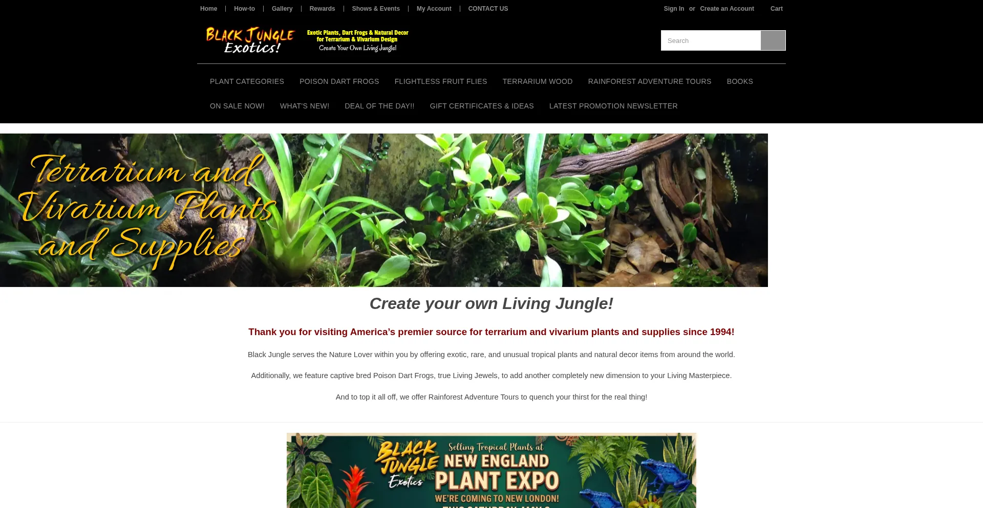 Blackjungleterrariumsupply.com