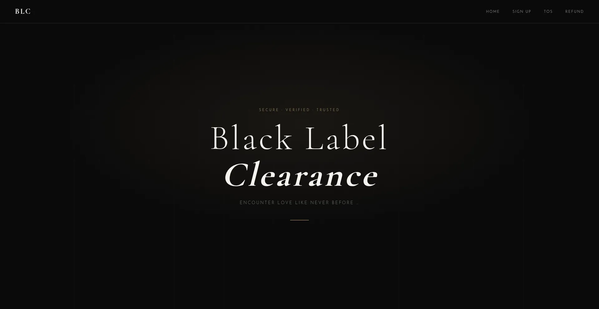 Blacklabelclearance.live