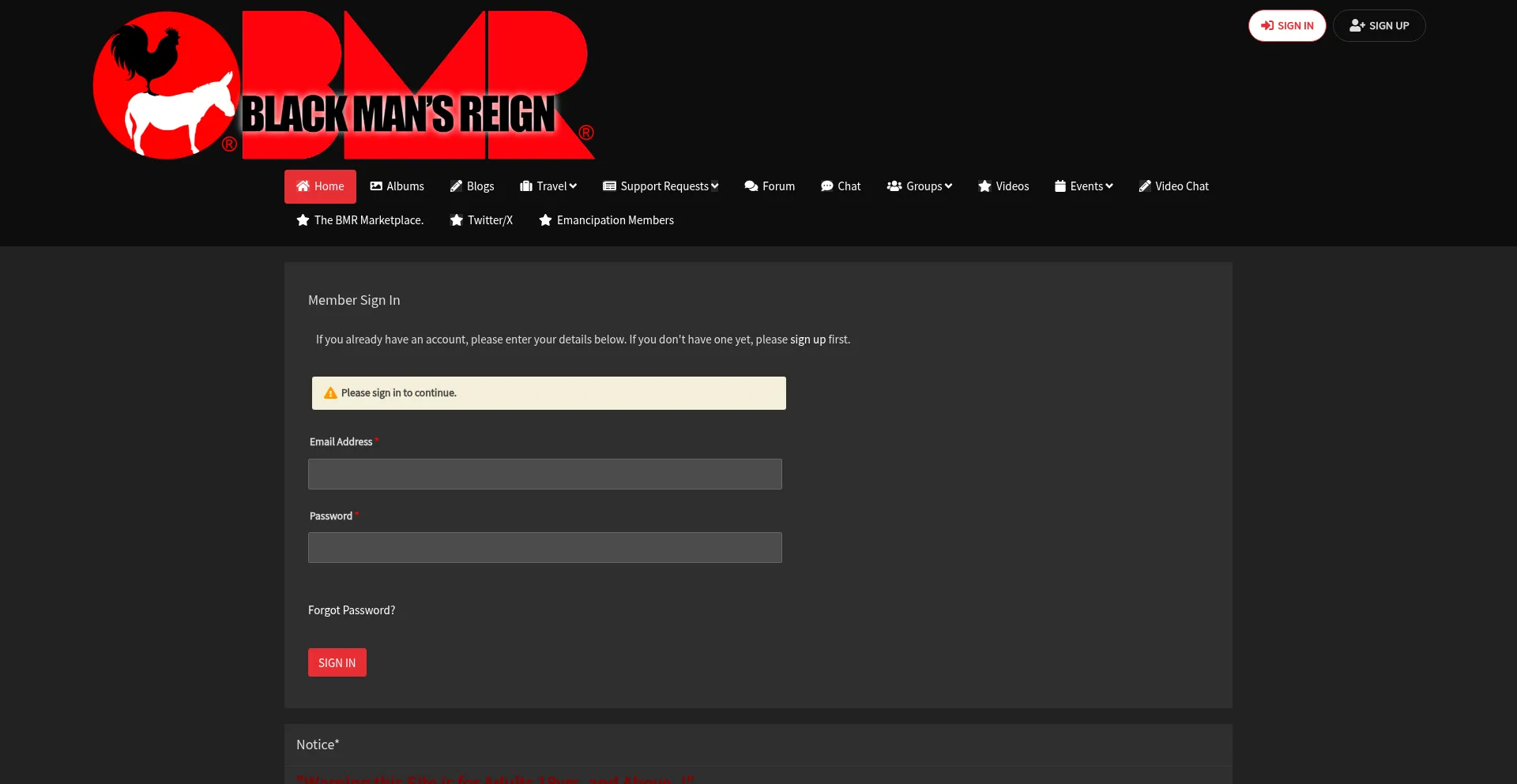 Blackmansreign.com