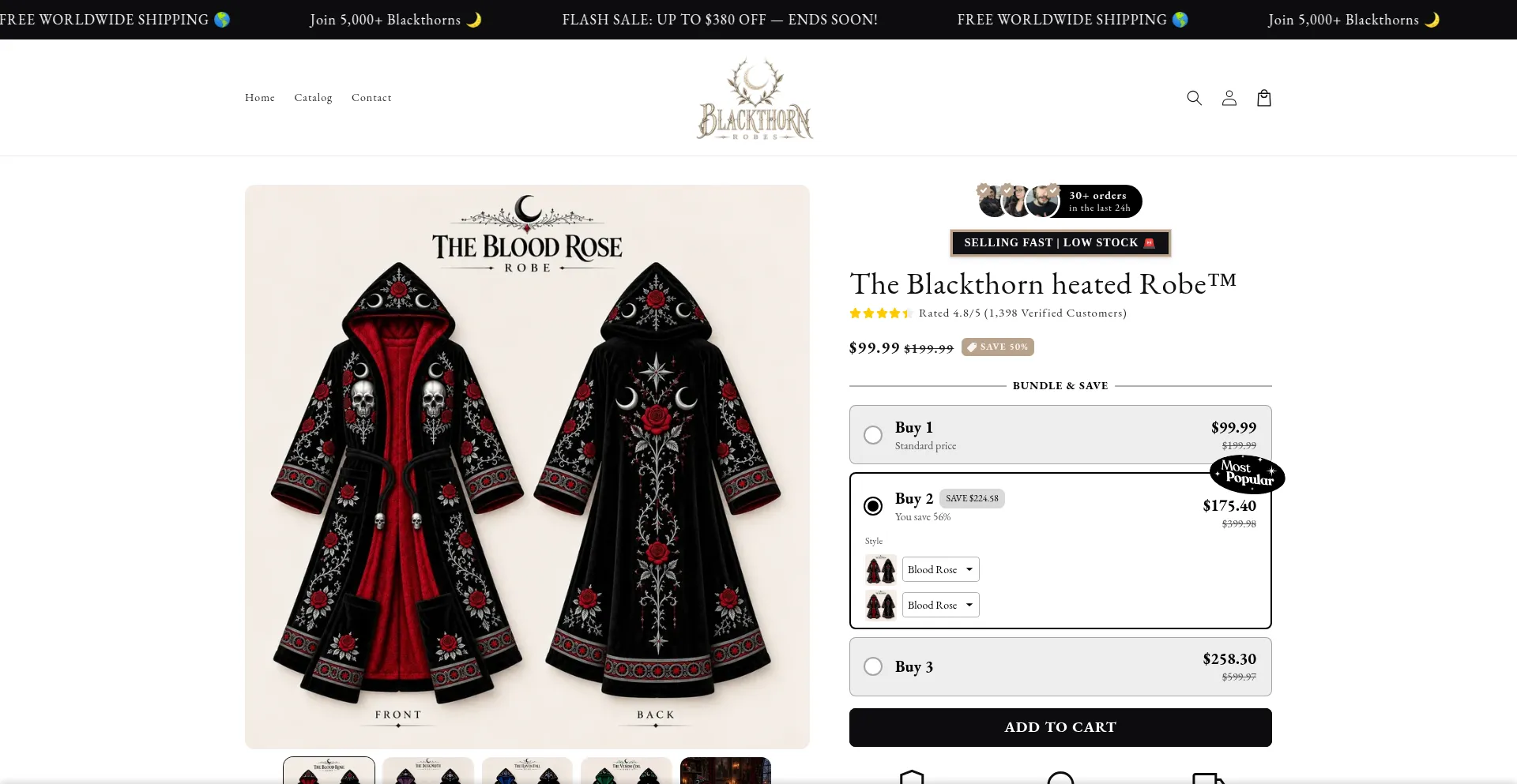 Blackthornrobes.shop