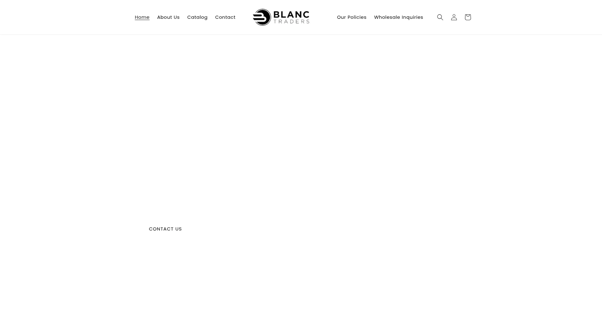 Website screenshot of Blanctraders.com