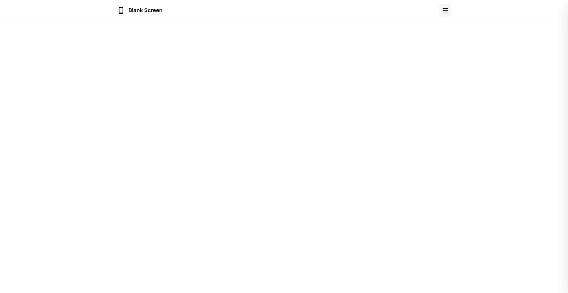 Blankscreen.org
