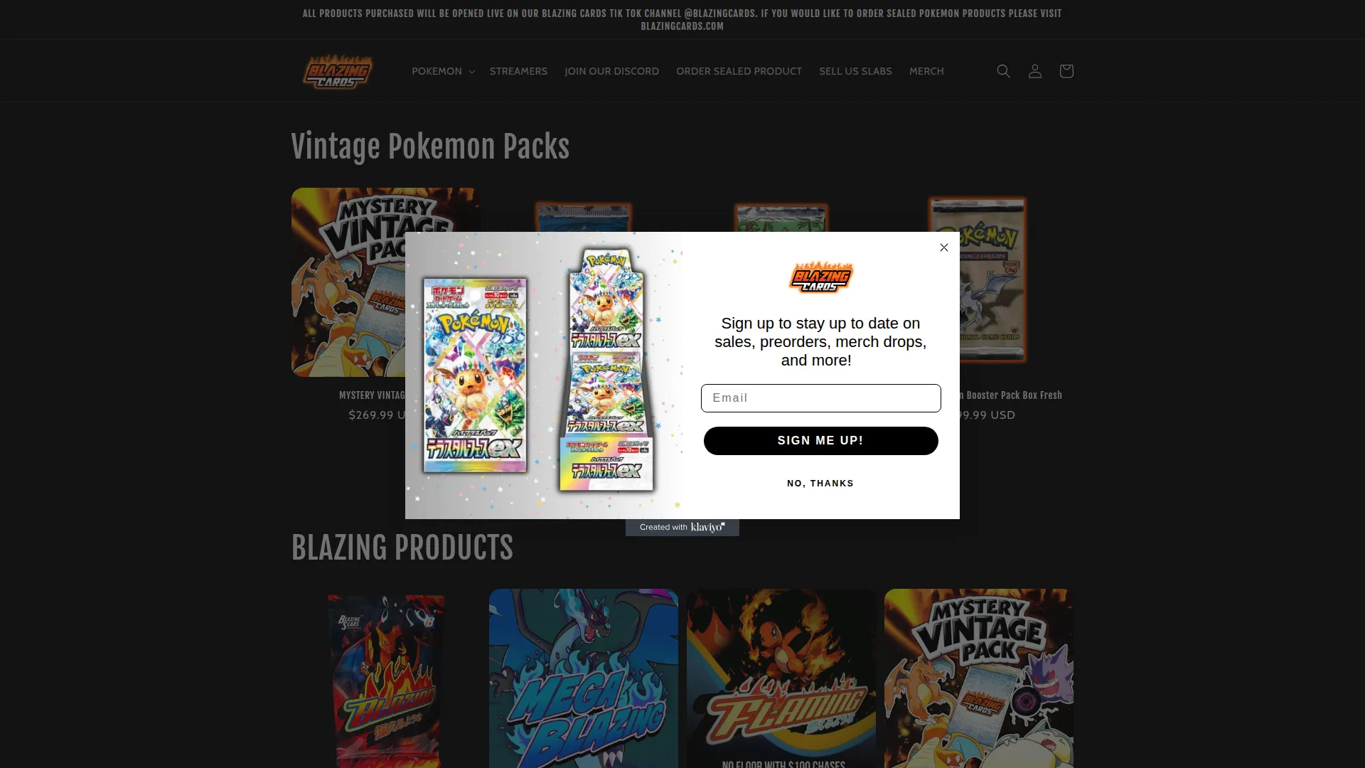 Blazingcardsbreaks.com