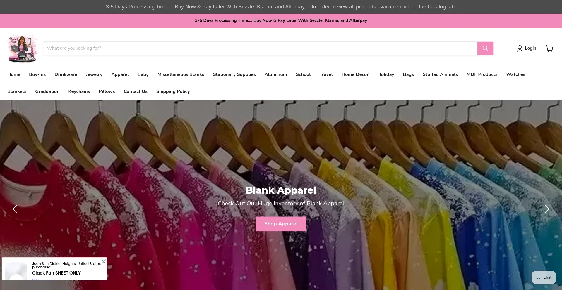 Blessedtocreateblanks.com