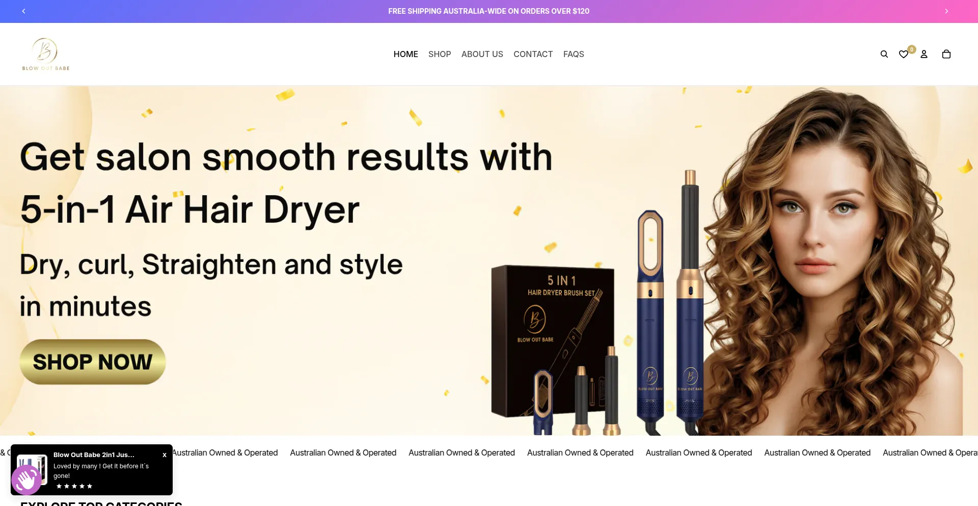 Blowoutbabe.com.au