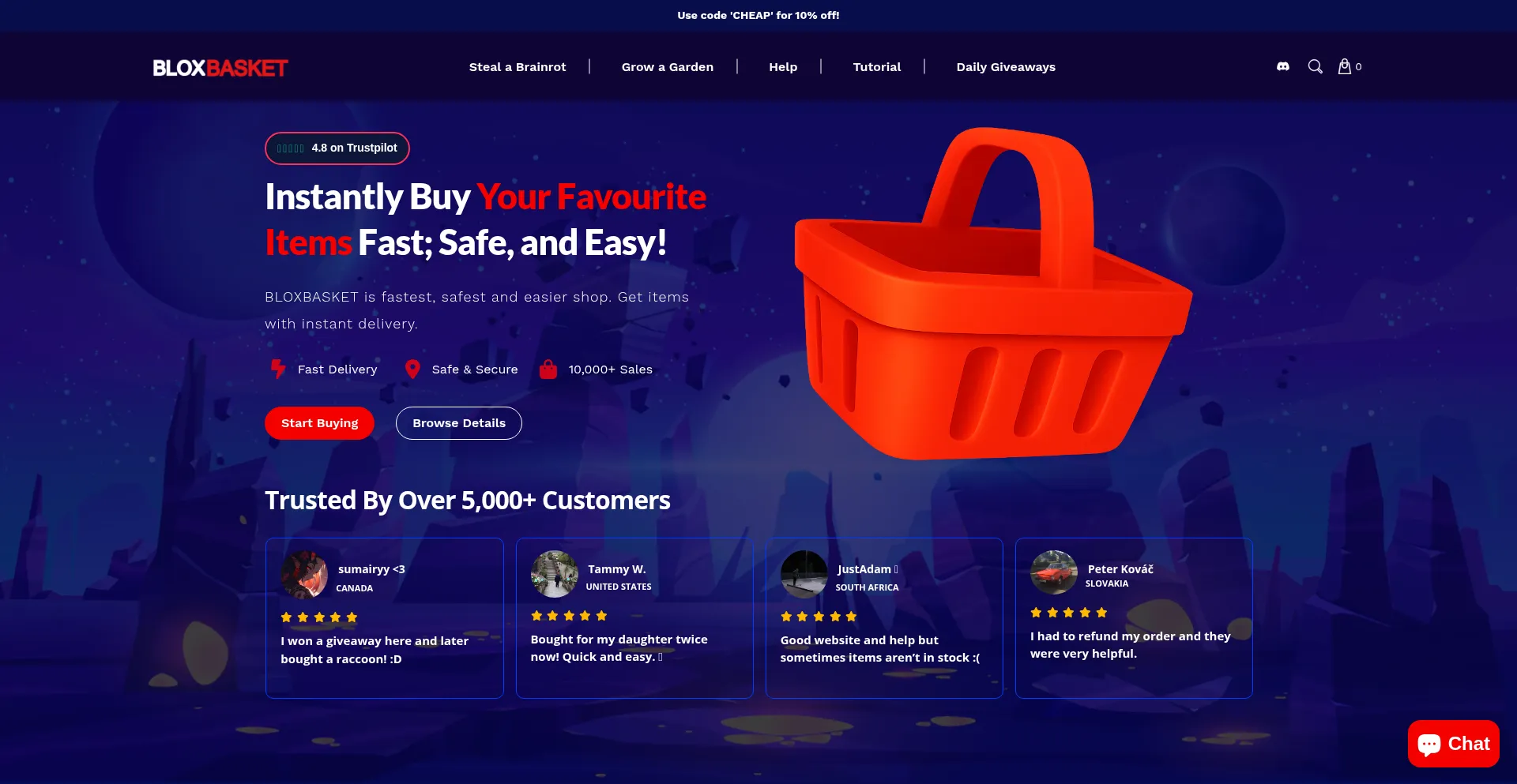 Bloxbasket.com