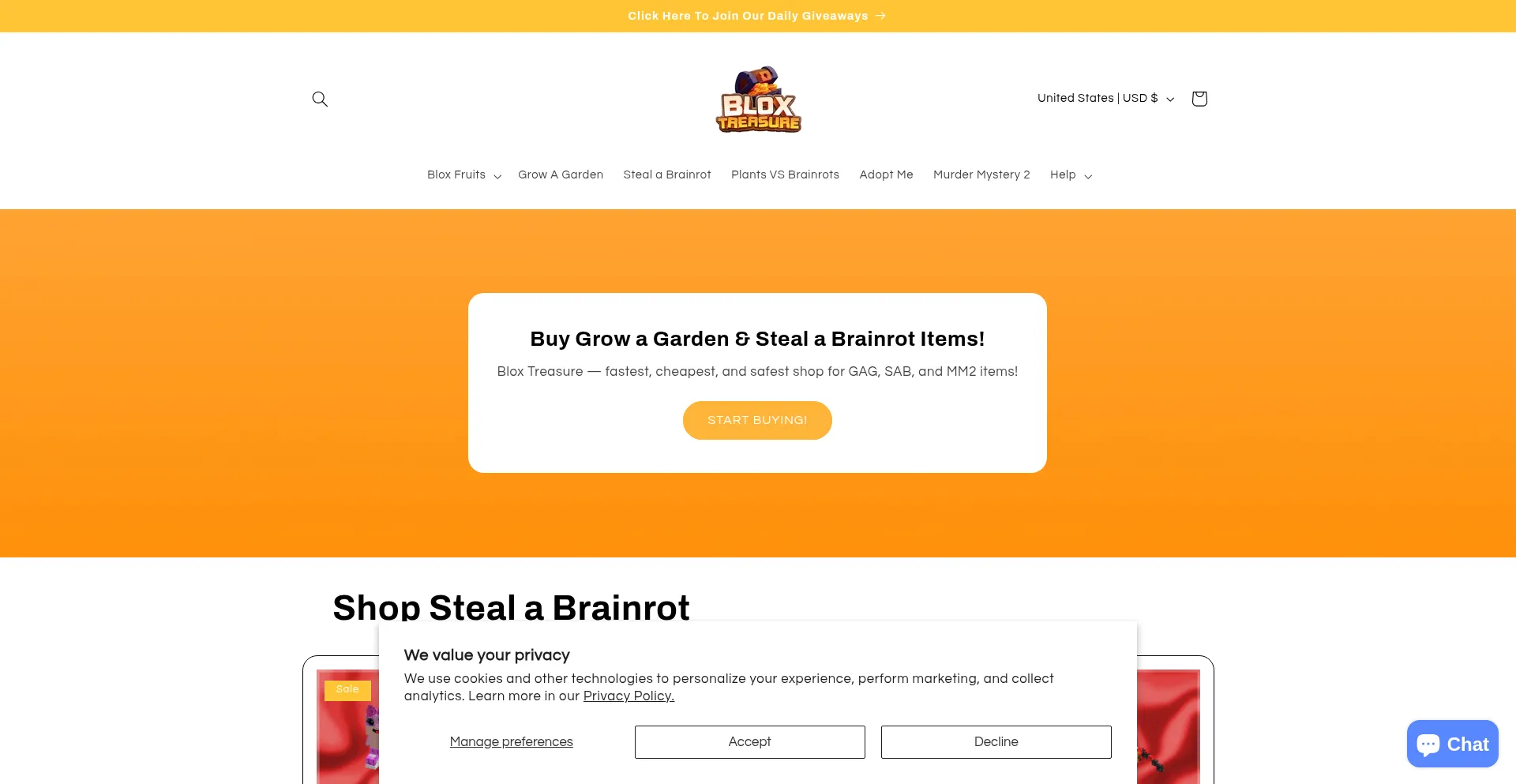 Bloxtreasure.com