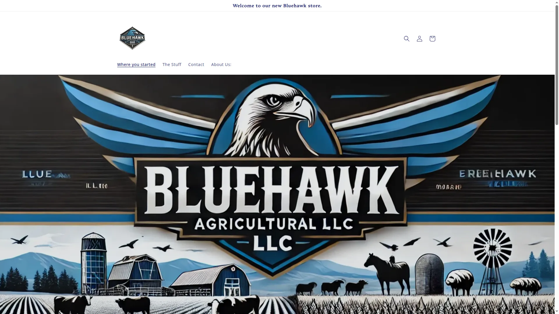 Bluehawkagricultural.com