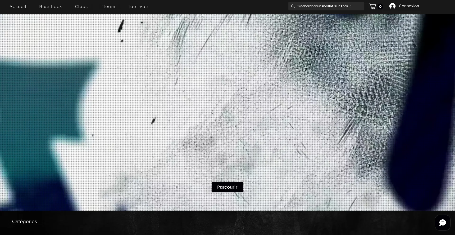 Website screenshot of Bluelockjersey.com