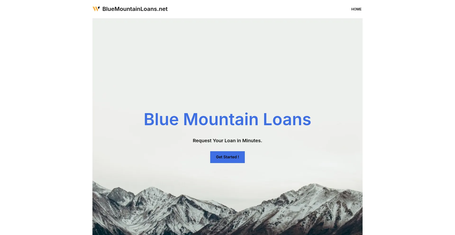 Bluemountainloans.net