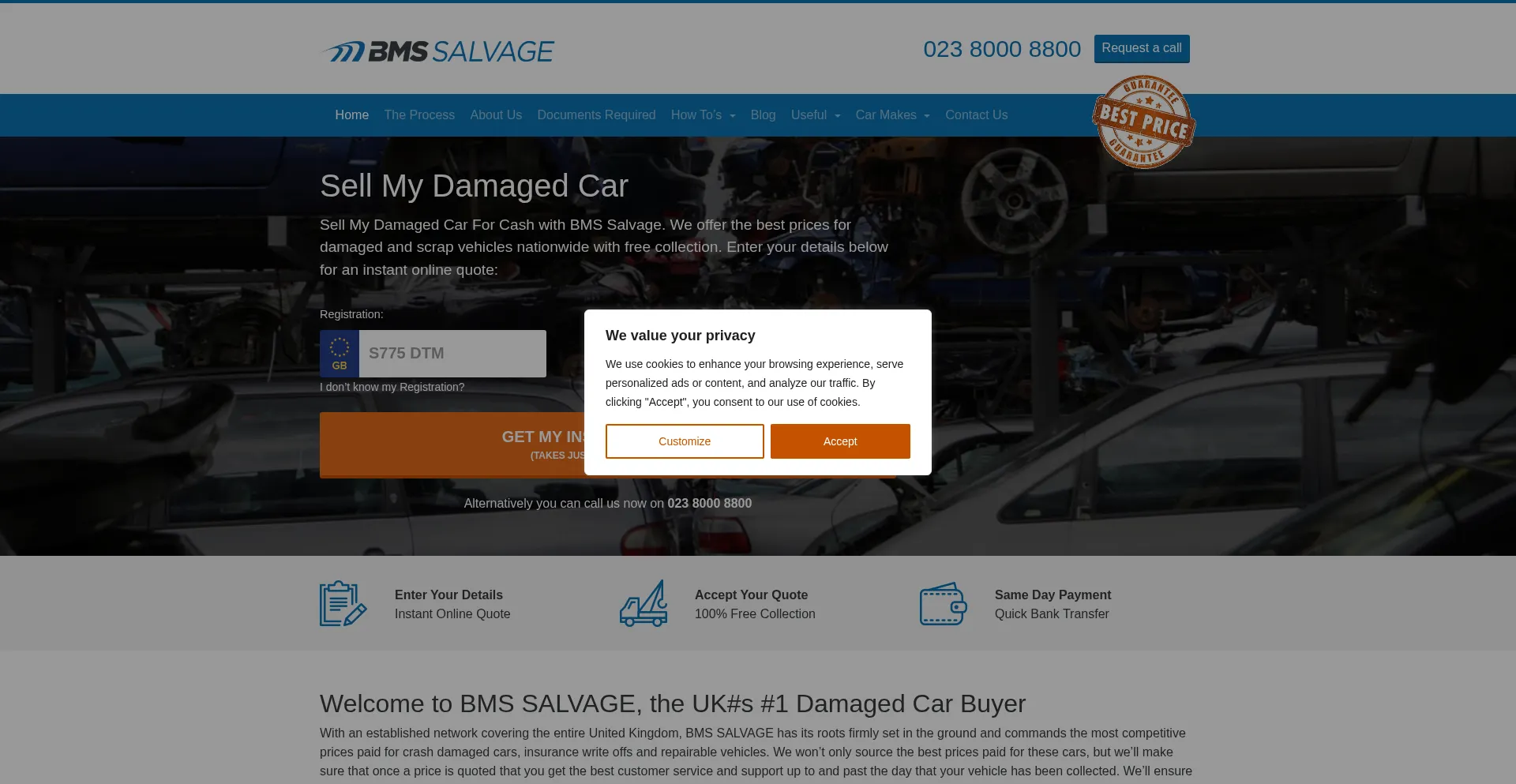 Bmssalvage.co.uk