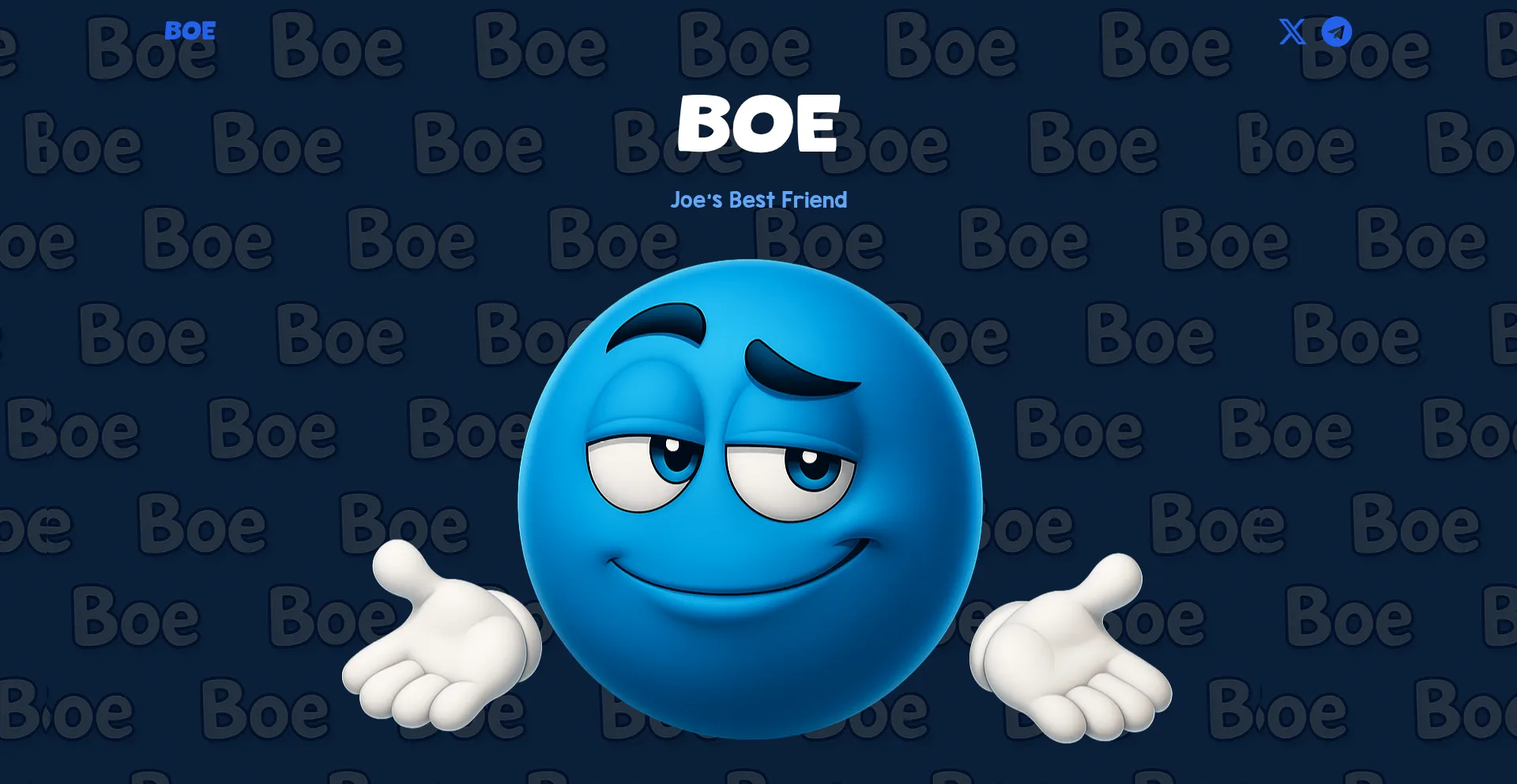 Website screenshot of Boecoin.vip