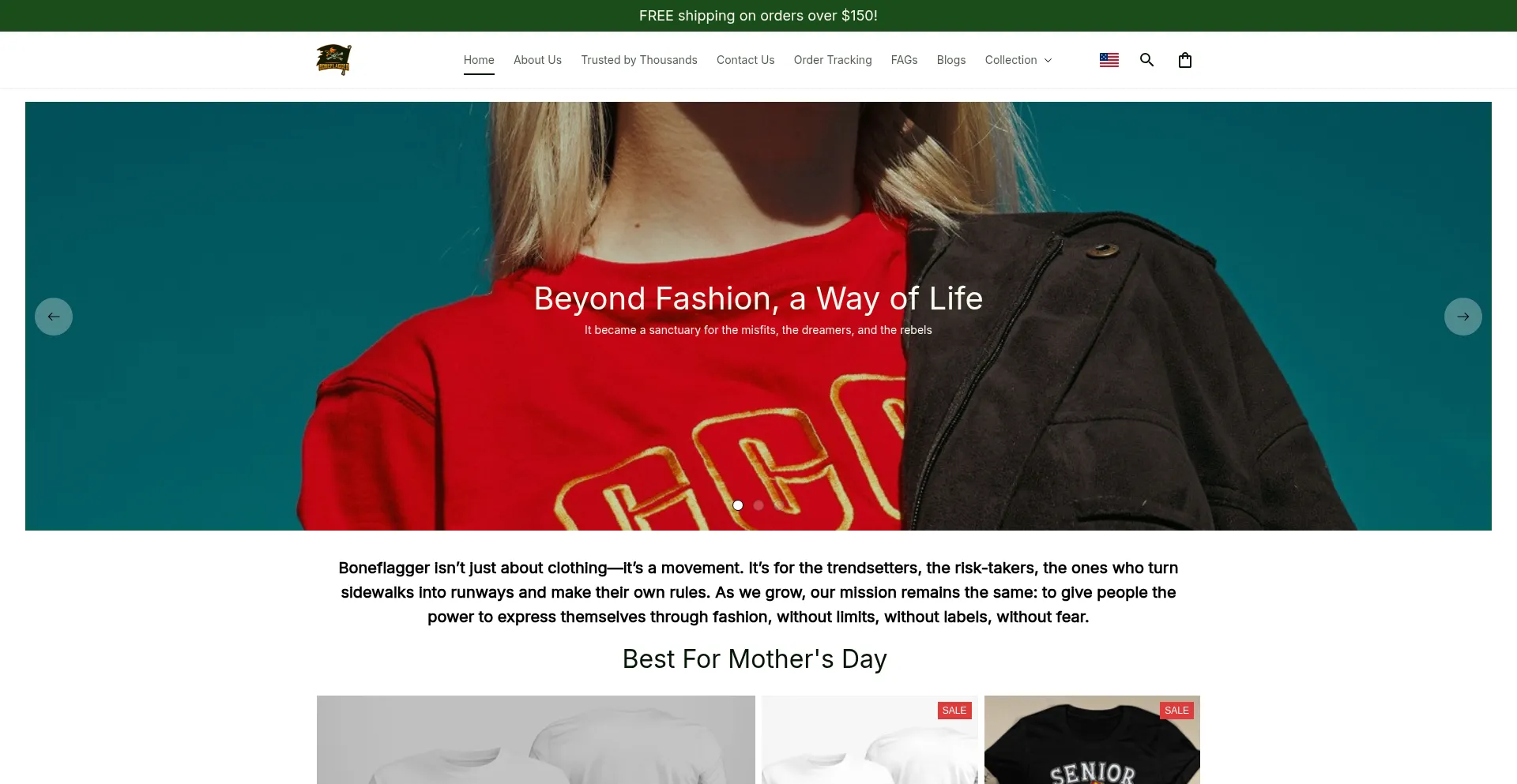 Boneflagger.com
