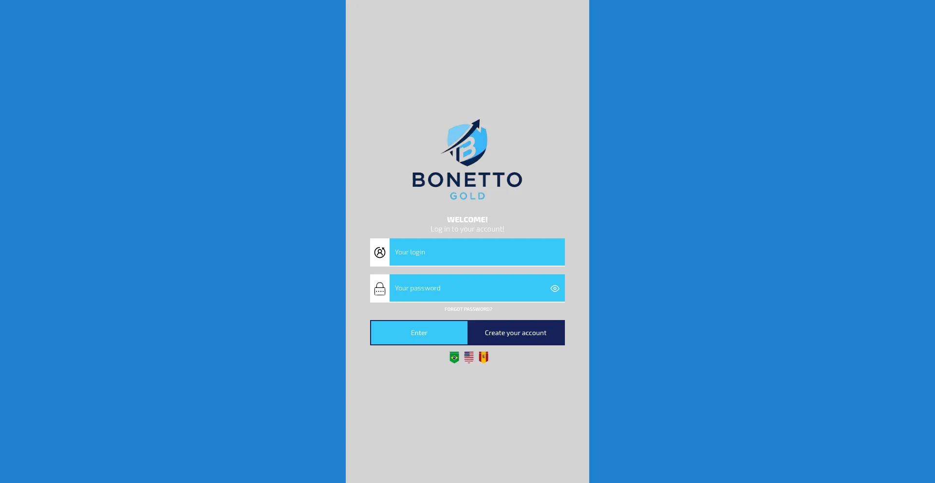 Website screenshot of Bonettogold.com
