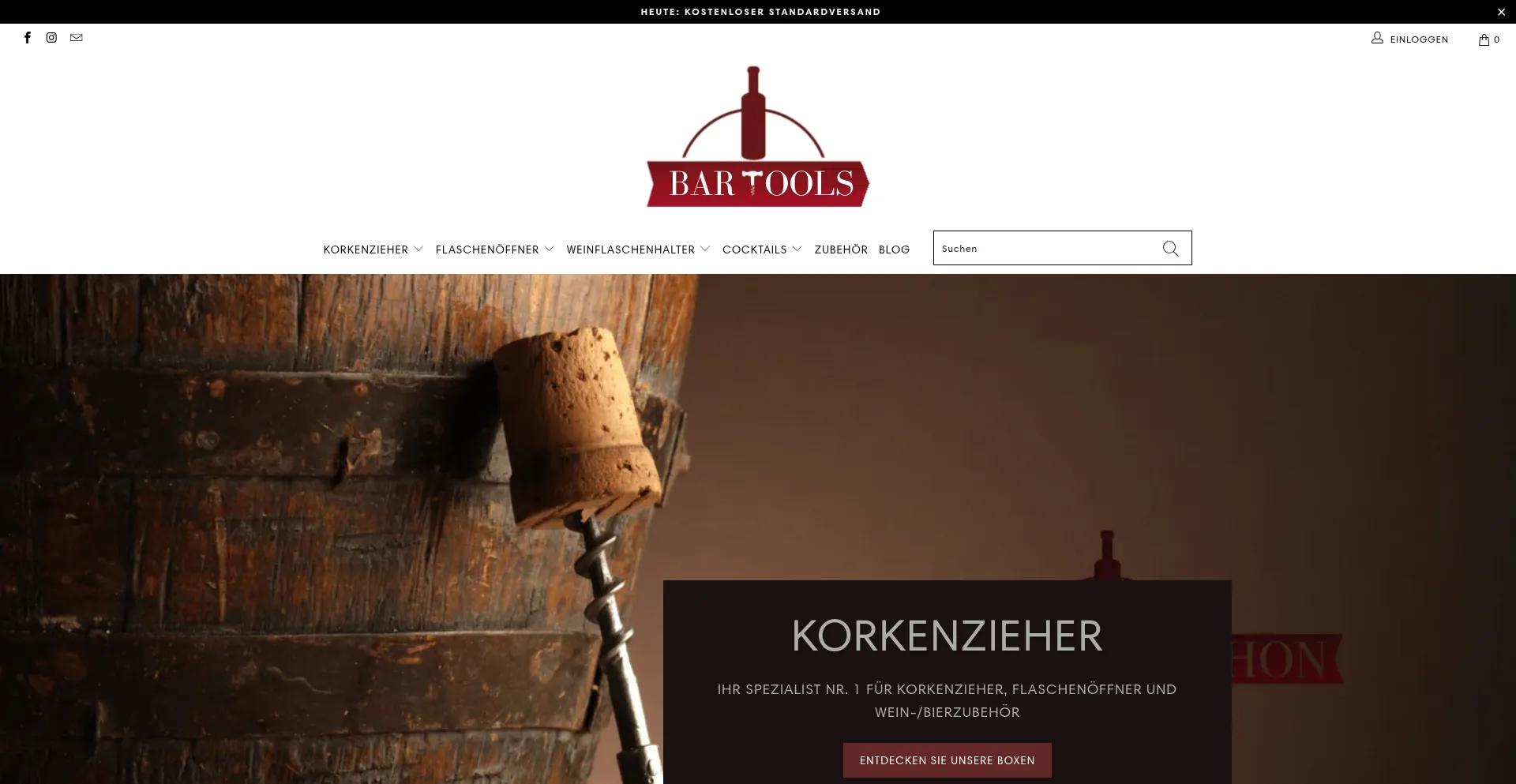 Website screenshot of Bontirebouchon.fr