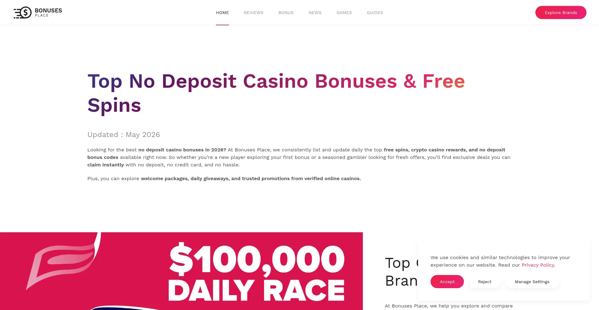 Bonuses.place
