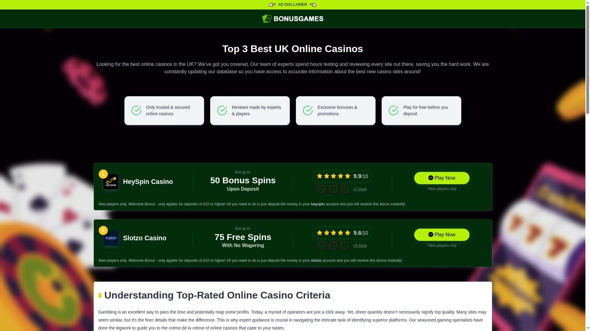 Bonusgamesstart.com