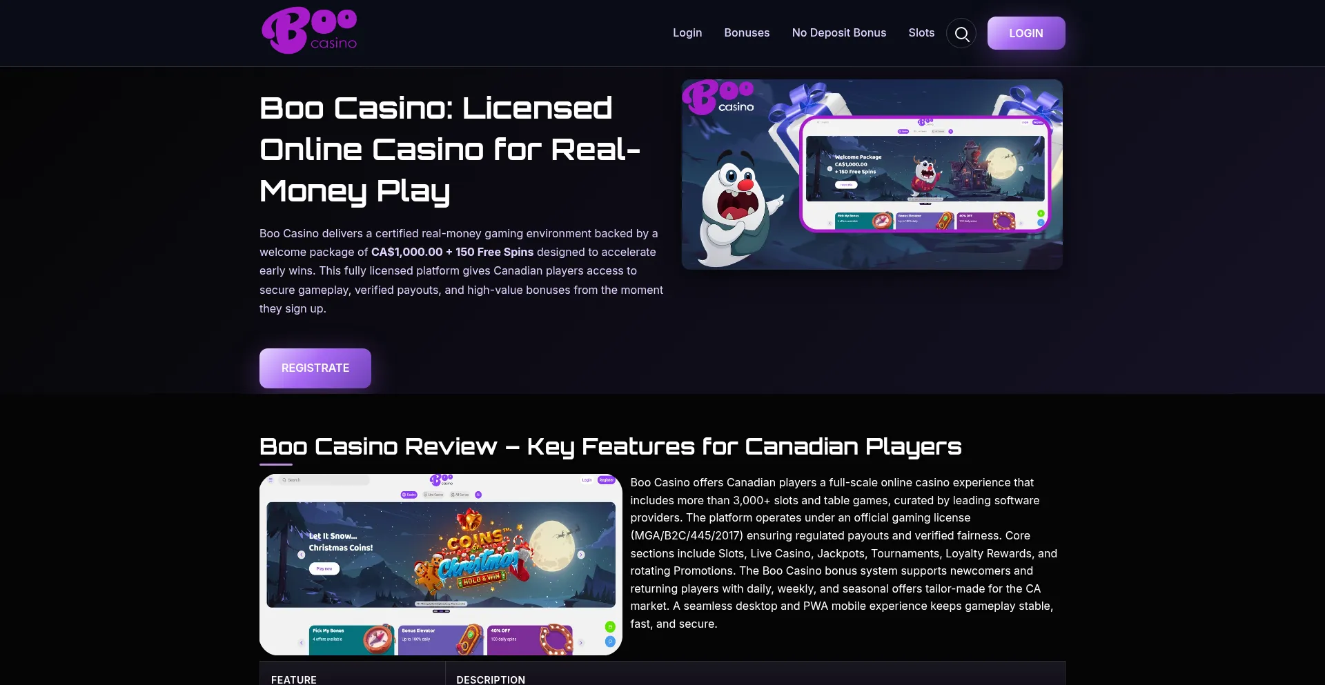 Boo-casinoca.com