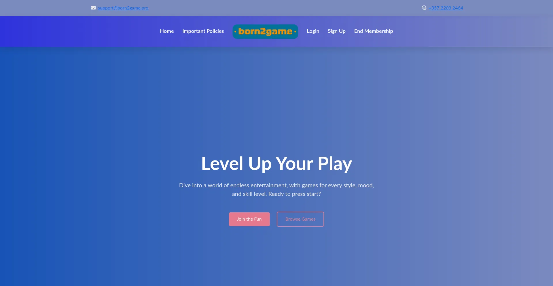 Born2game.pro