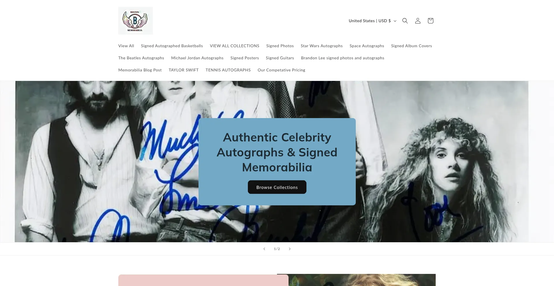 Bostonmemorabilia.com