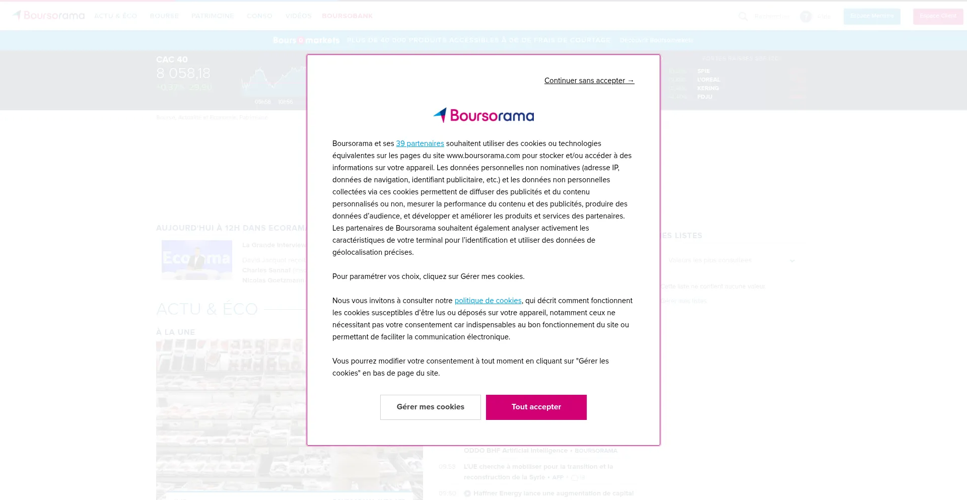 Boursorama.com