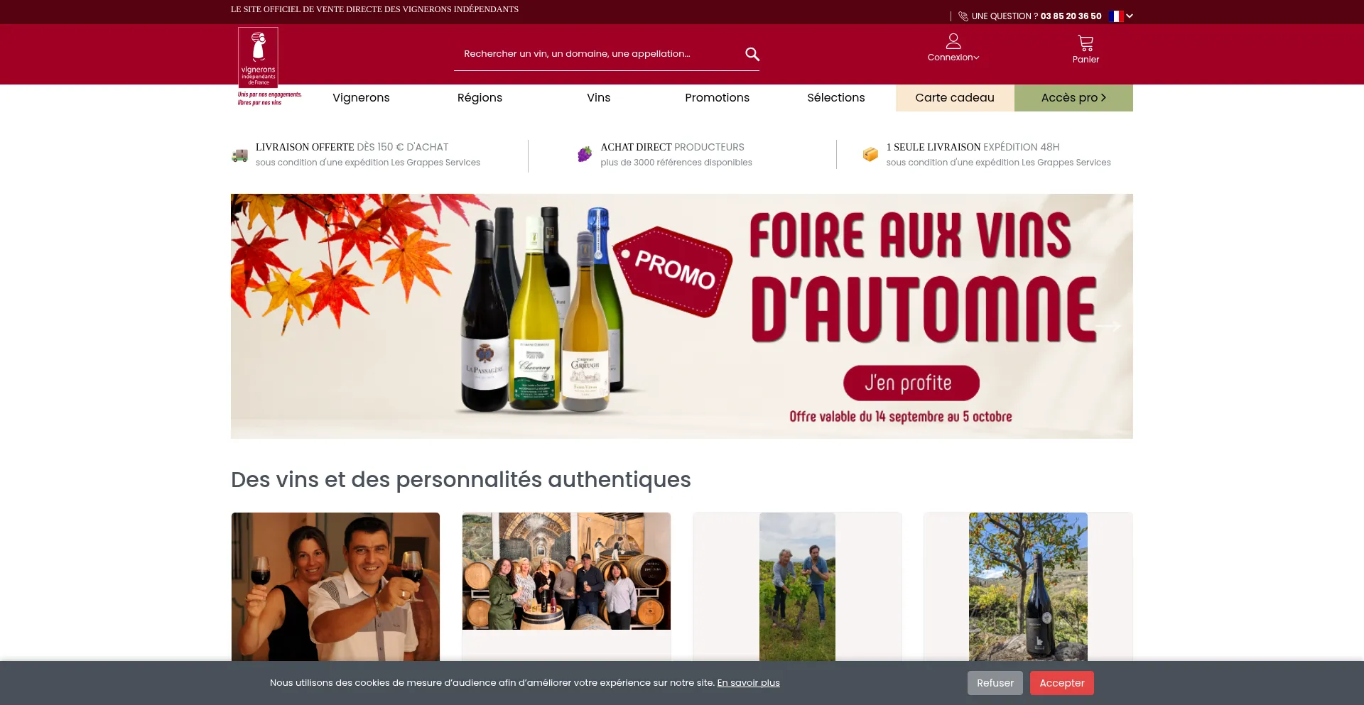 Boutique.vignerons-independants.com