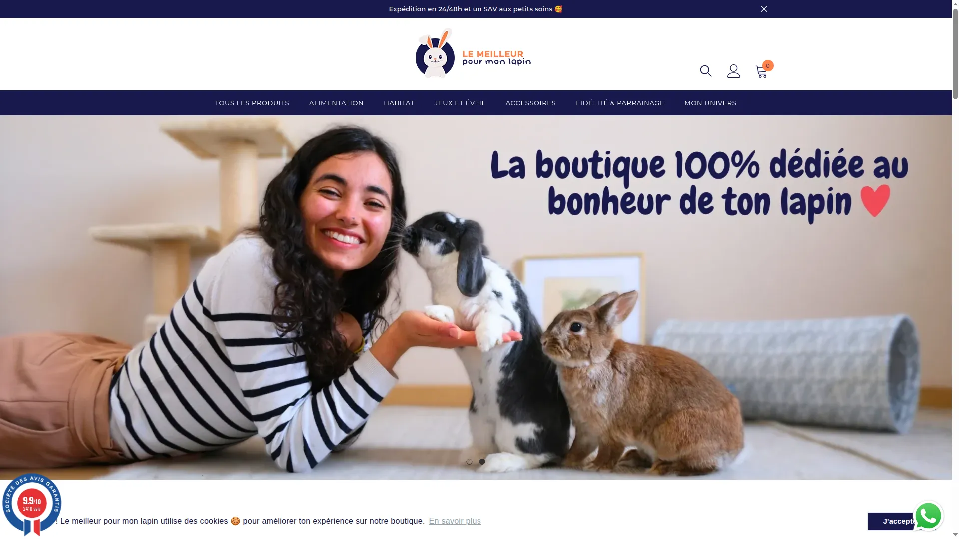 Boutique-lemeilleurpourmonlapin.fr