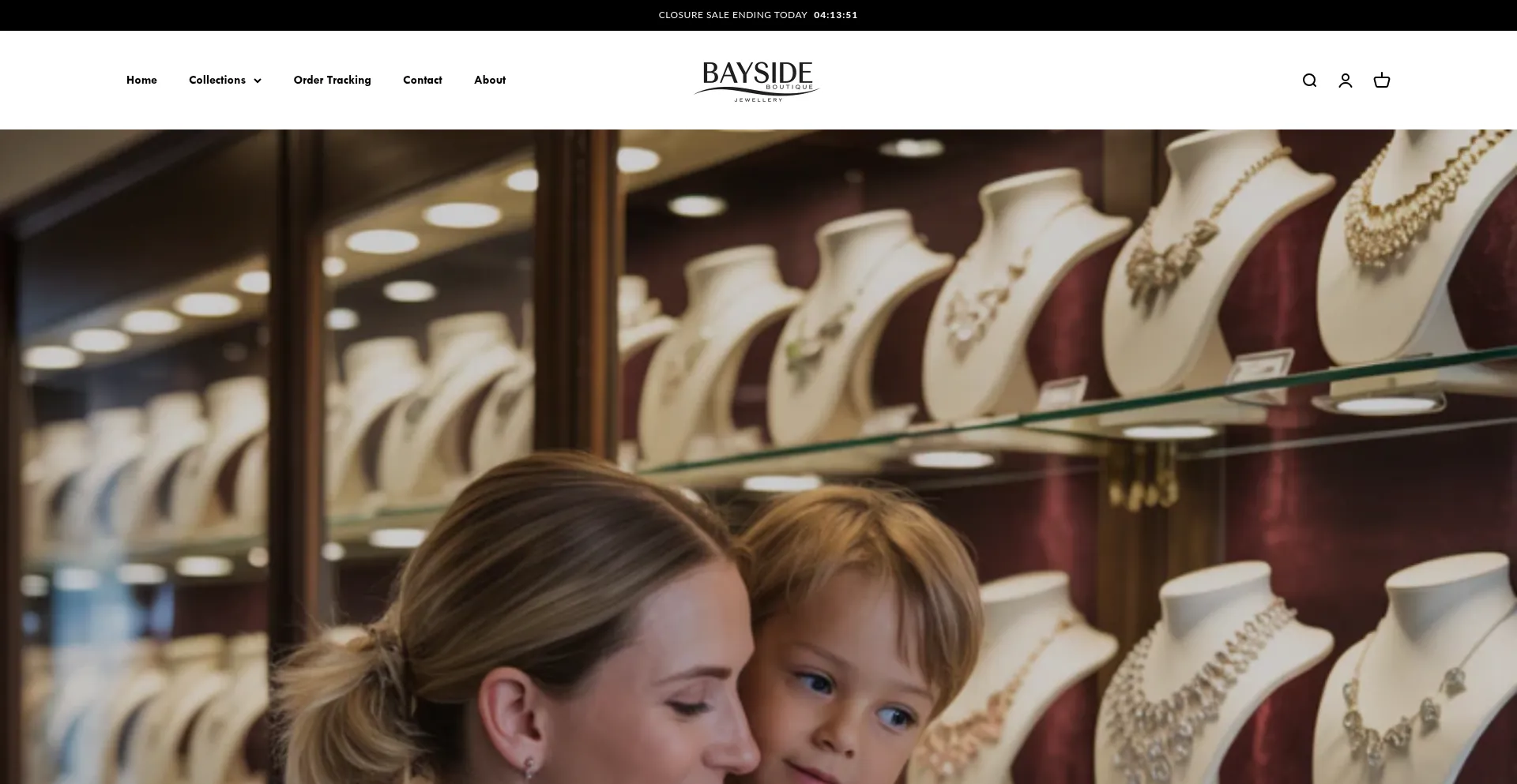 Website screenshot of Boutiquebayside.com
