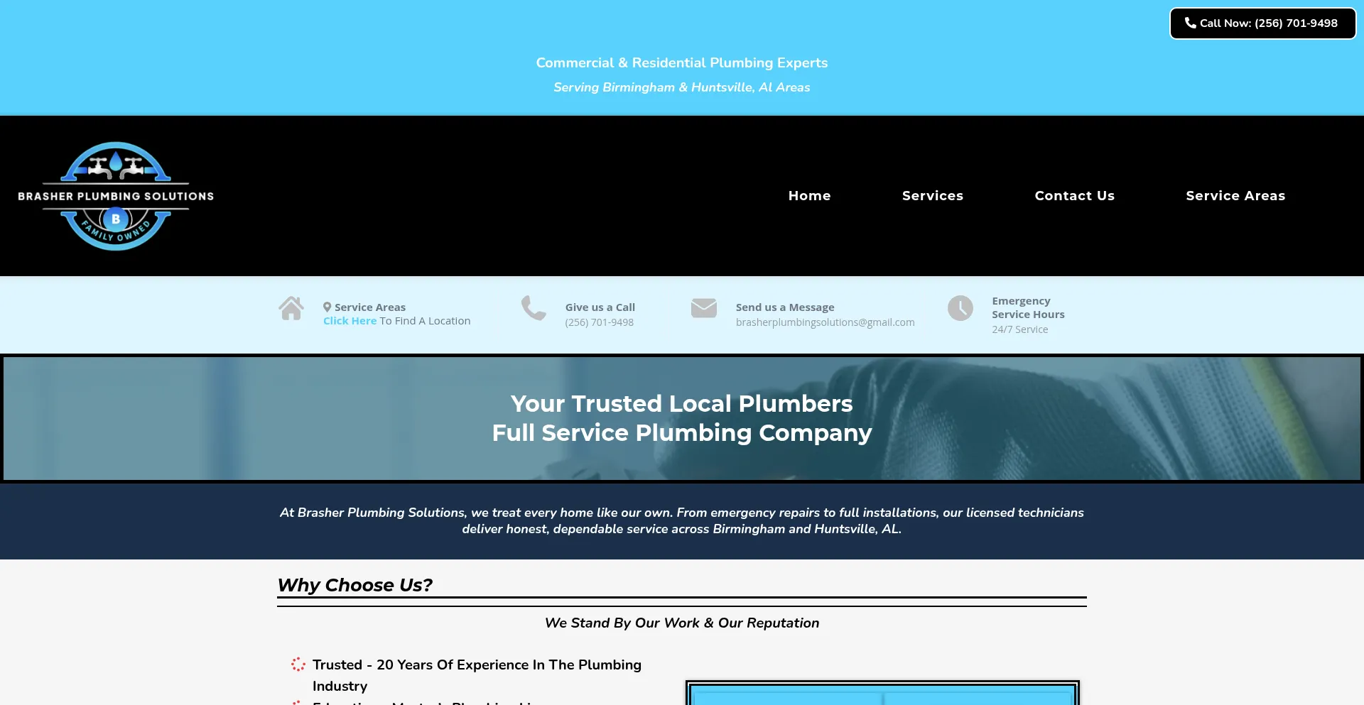 Brasherplumbingsolutions.net