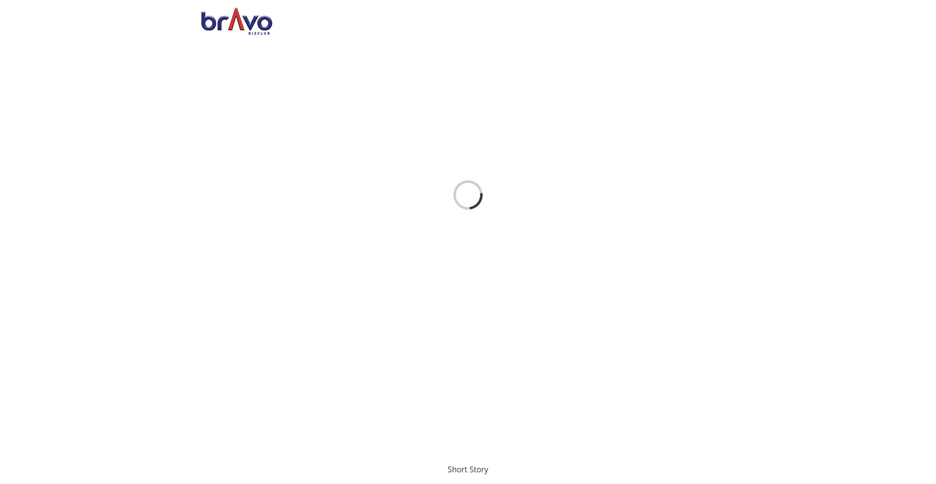 Website screenshot of Bravobizclub.com
