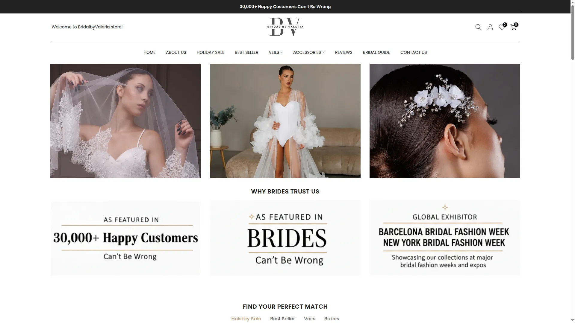 Bridalbyvaleria.com