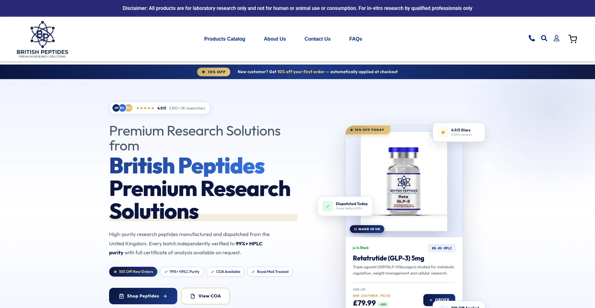 Britishpeptides.co.uk