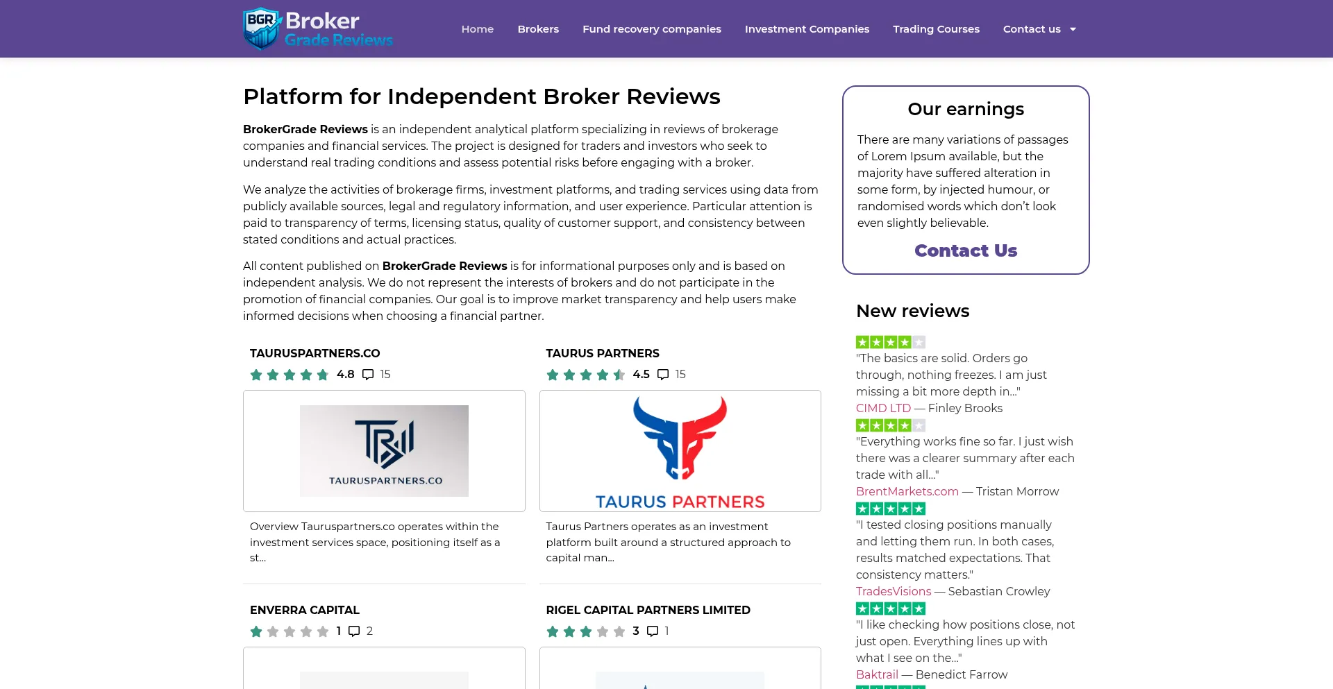 Brokergradereviews.com