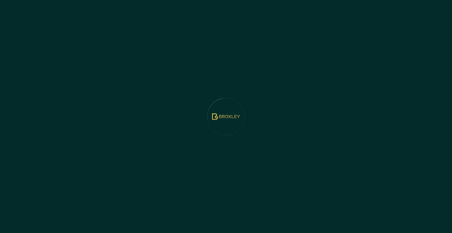 Website screenshot of Broxley.com