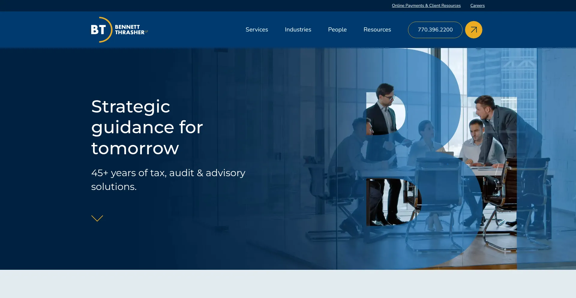 Website screenshot of Btcpa.net