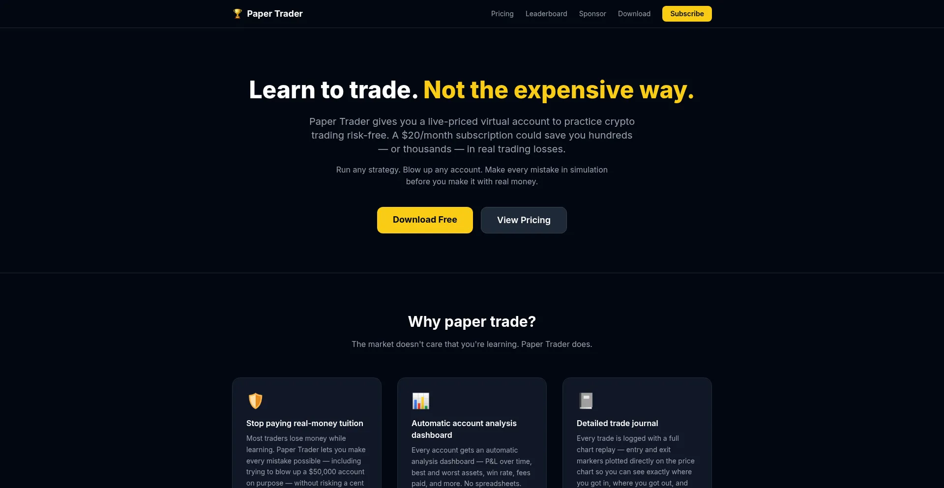 Btcpapertrader.com