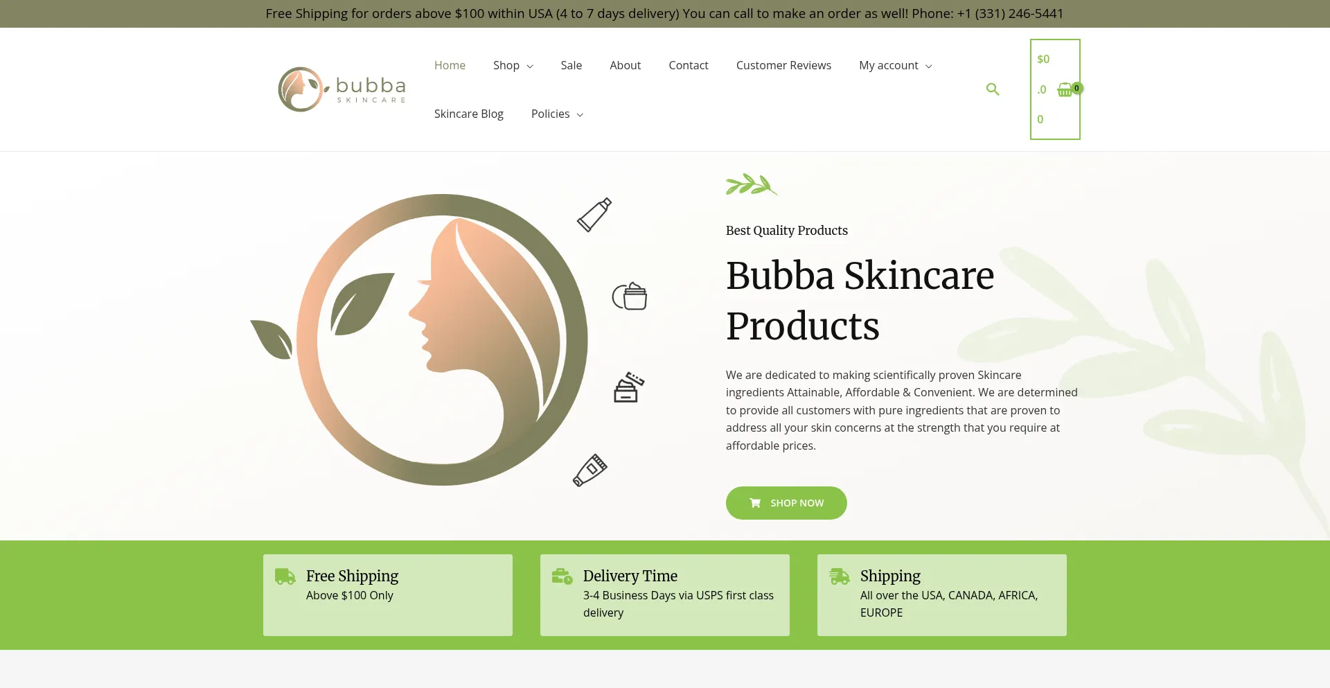Bubbaskincare.com
