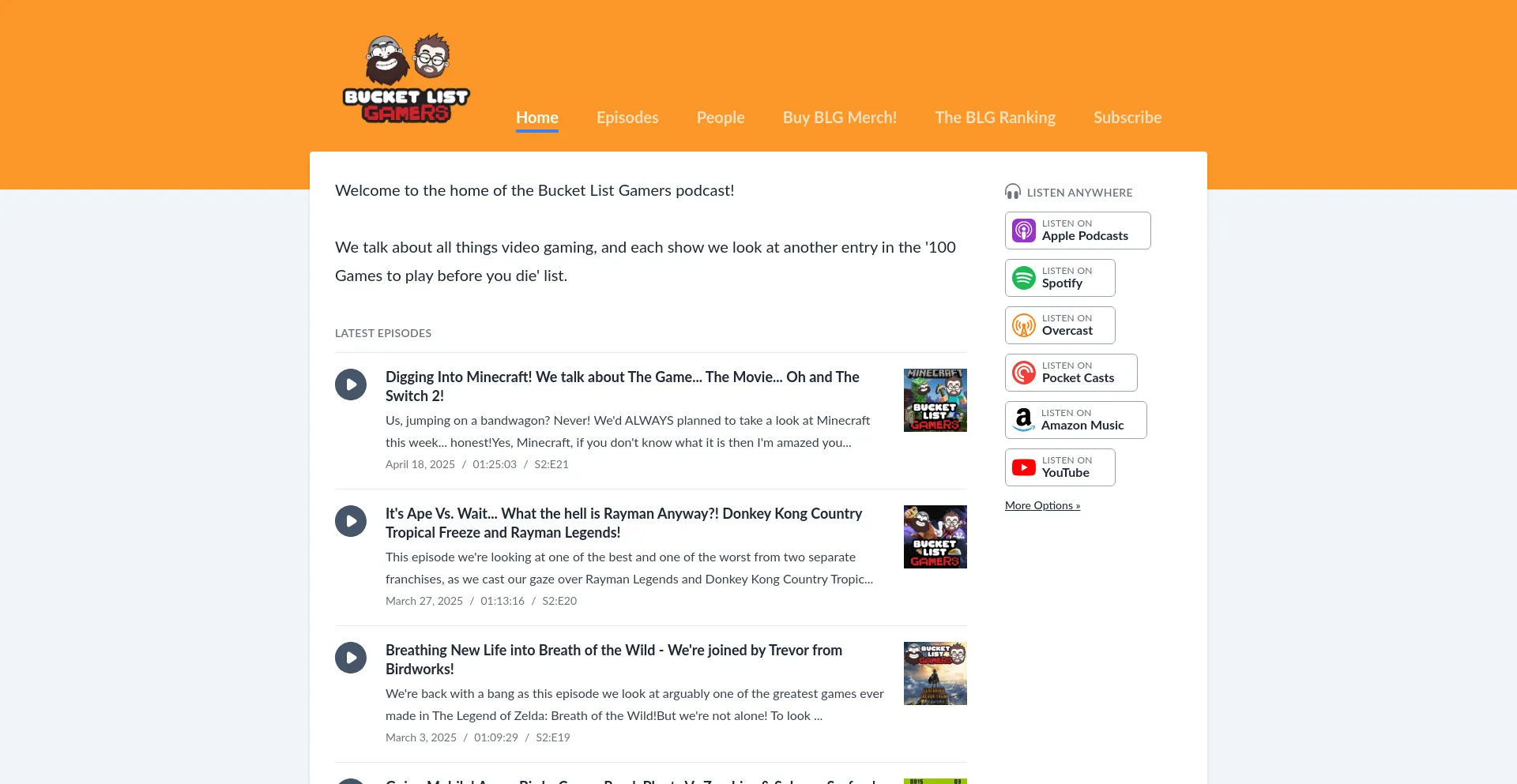 Bucketlistgamers.com