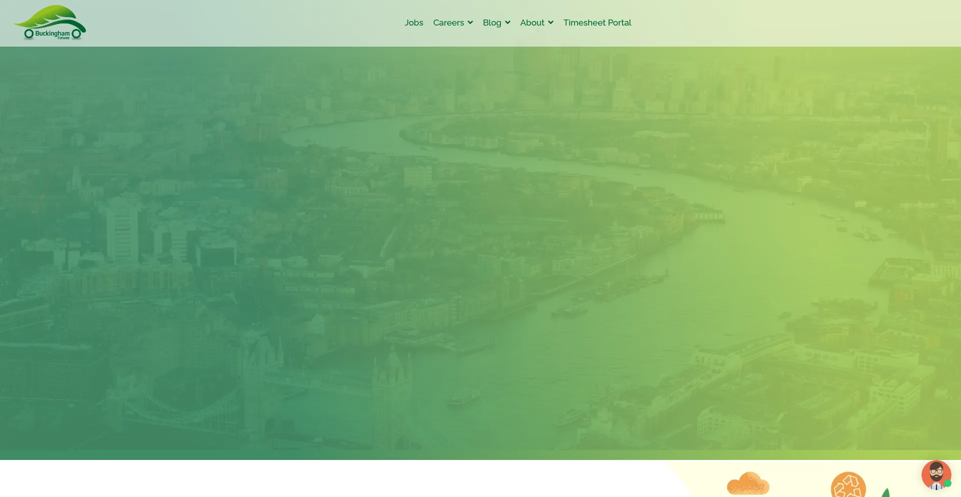 Website screenshot of Buckinghamfutures.com