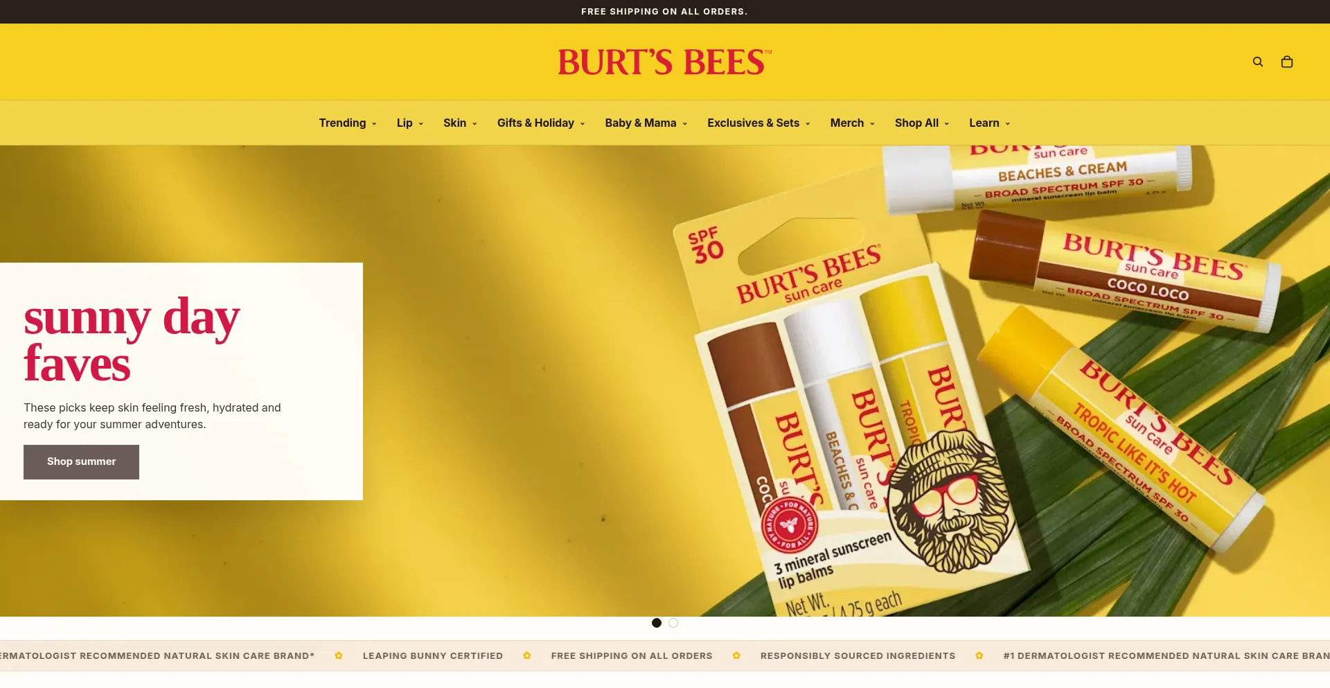 Burtcbees.shop