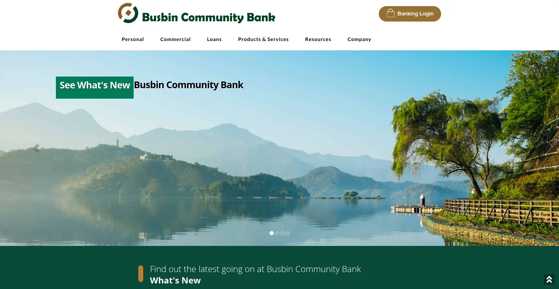 Website screenshot of Busbin-cb.net