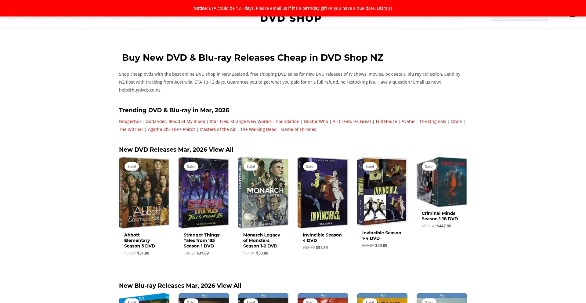 Buydvds.co.nz