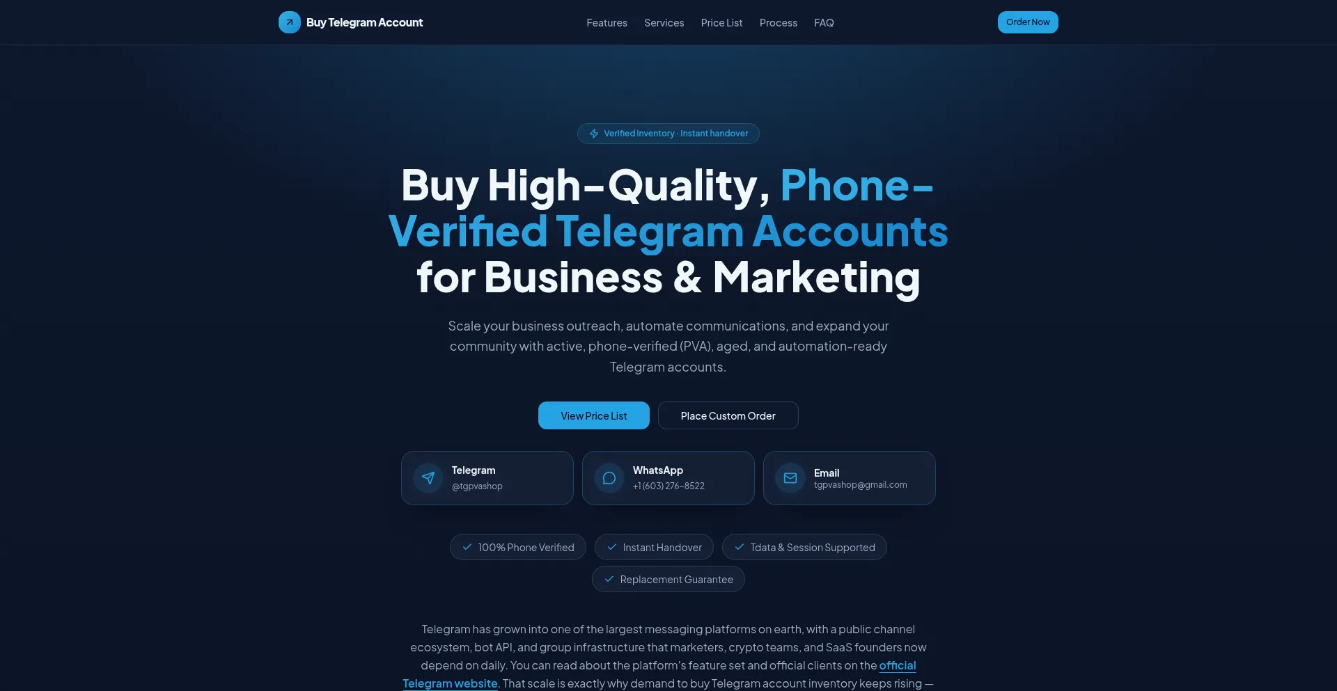 Buytelegramaccount.top