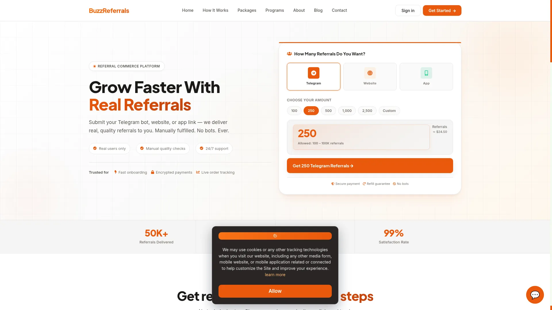 Buzzreferrals.site